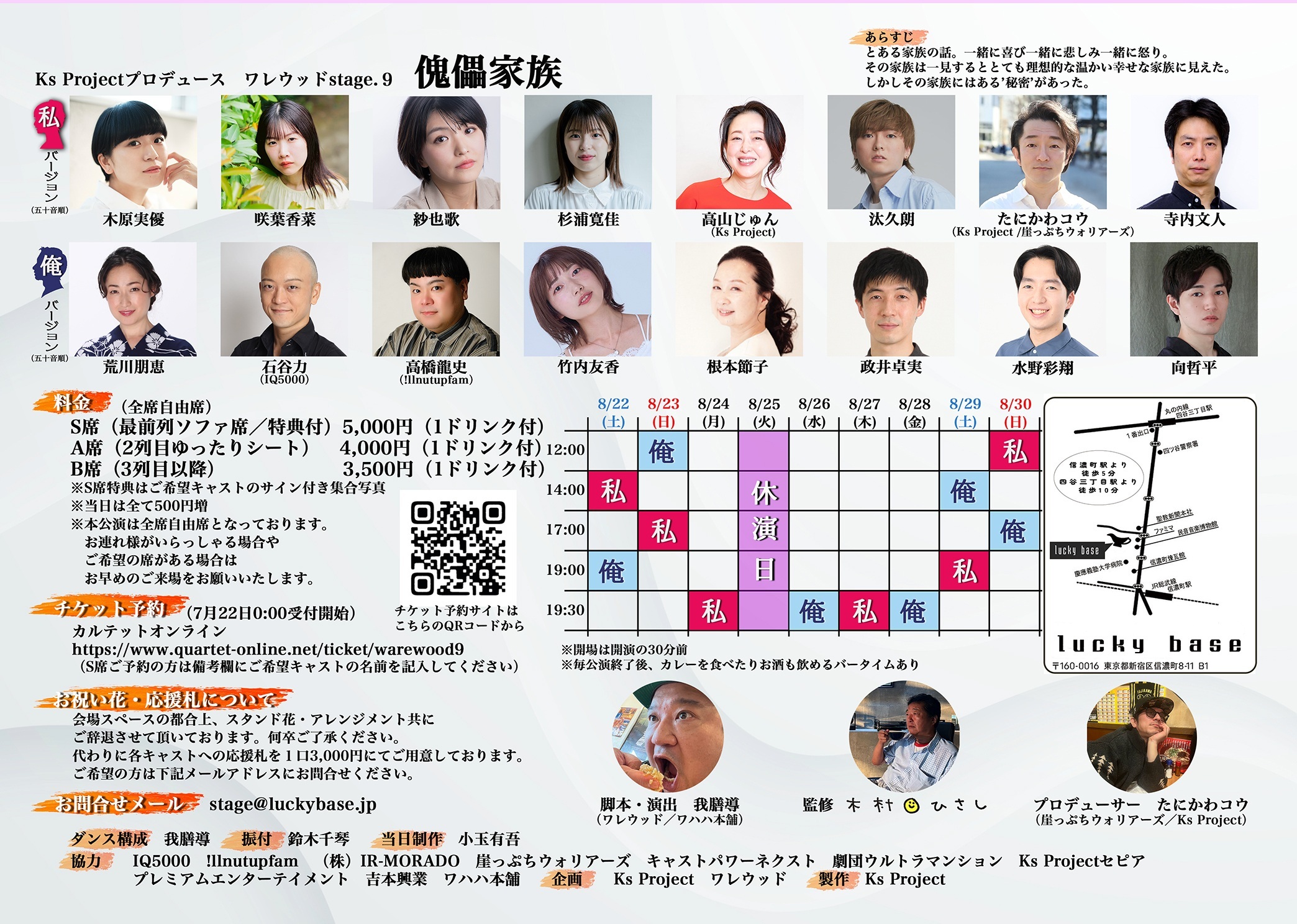 傀儡家族チラシ裏